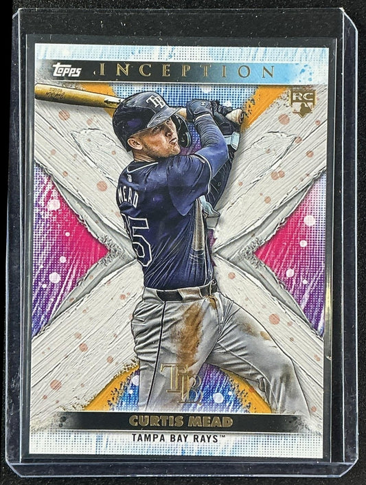 CURTIS MEAD 2024 TOPPS INCEPTION #103 SHORT PRINTS RC RAYS
