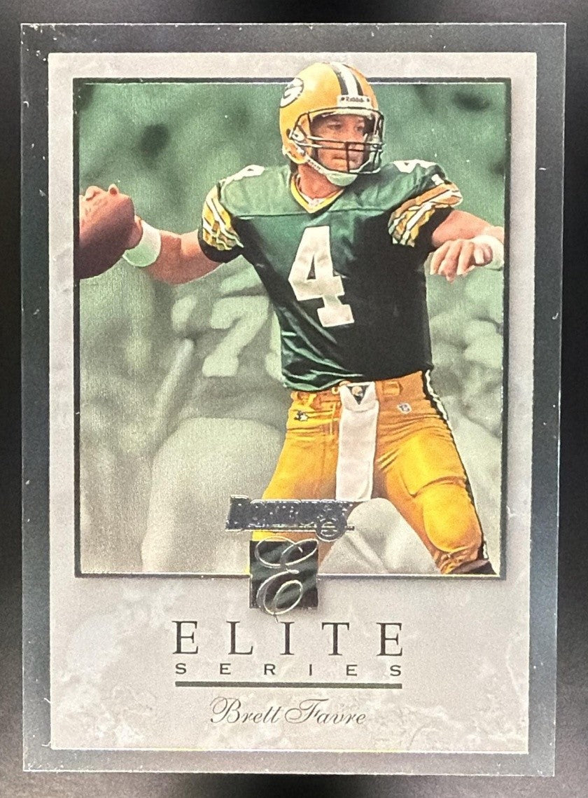 BRETT FAVRE 1996 DONRUSS #9 ELITE /10000 PACKERS