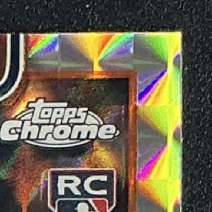 LOGAN VANWEY 2025 TOPPS CHROME UPDATE #USC141 GEOMETRIC REFRACTOR RC ASTROS