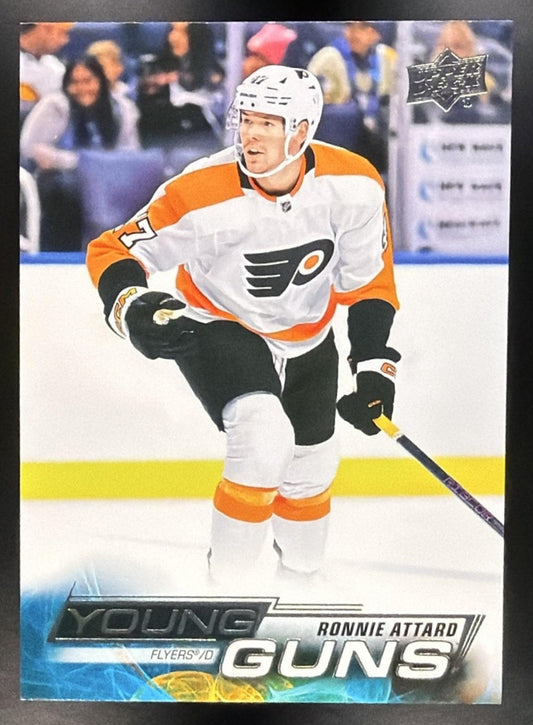 RONNIE ATTARD 2022-23 UPPER DECK #495 YOUNG GUNS RC FLYERS