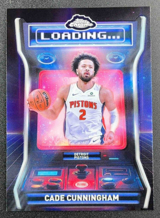 CADE CUNNINGHAM 2025-26 TOPPS CHROME #LD-7 LOADING PISTONS