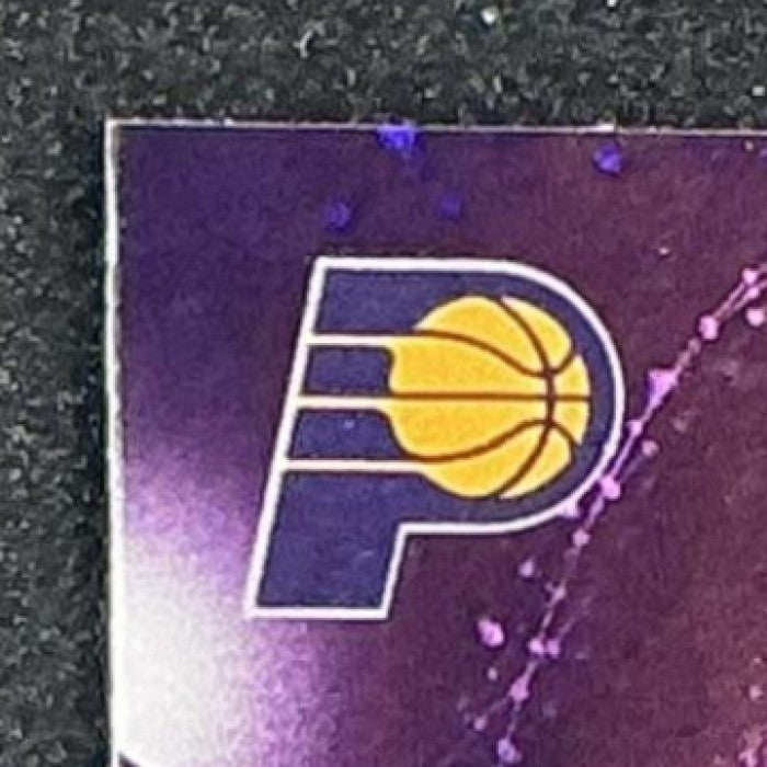 TYRESE HALIBURTON 2025-26 TOPPS HOOPS #H-7 HOOPERS RAINBOW FOIL PACERS
