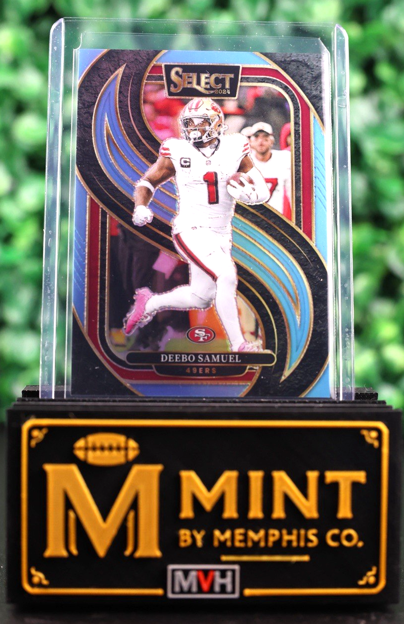 DEEBO SAMUEL  2024 SELECT PREMIER LEVEL #146 LIGHT BLUE PRIZM /99 49ERS