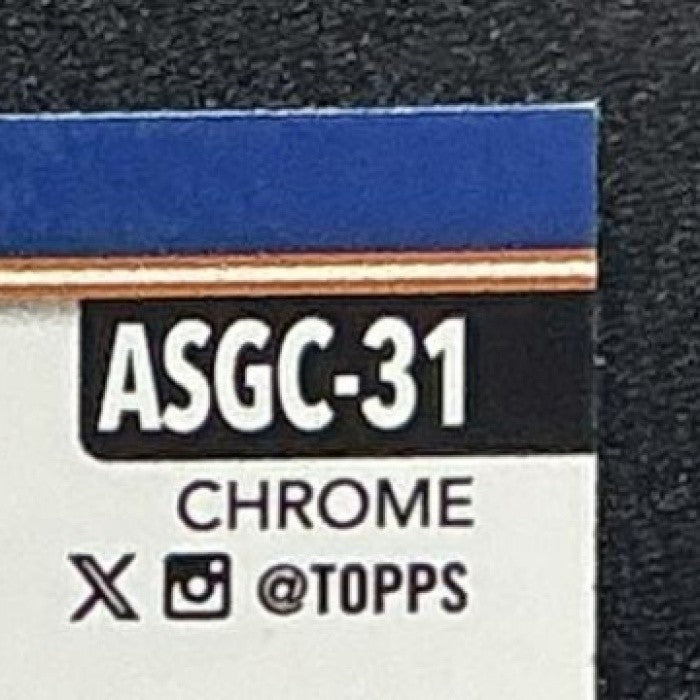 PETE ALONSO 2025 TOPPS CHROME UPDATE #ASGC-31 ALL-STAR GAME METS