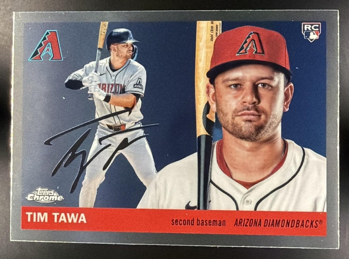 TIM TAWA 2025 TOPPS CHROME PLATINUM ANNIVERSARY #226 RC DIAMONDBACKS