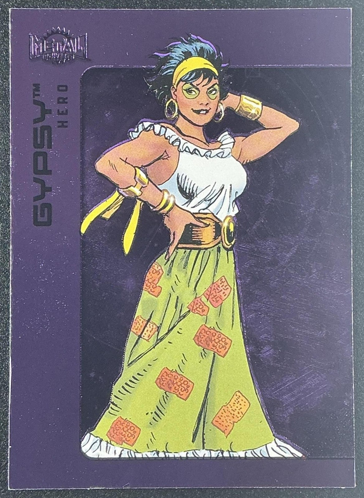 GYPSY 2025 SKYBOX METAL UNIVERSE BATMAN #95 PURPLE FX