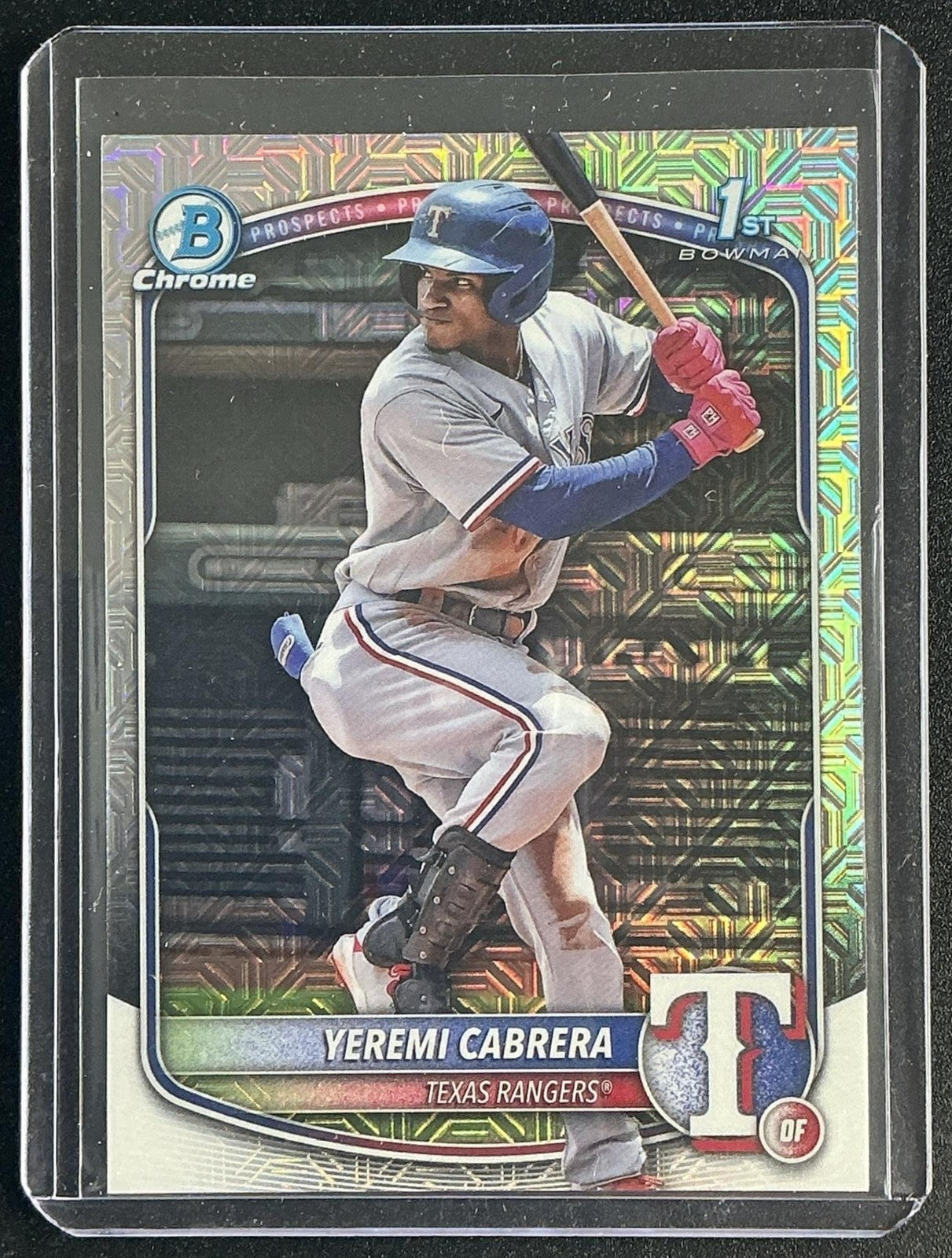 2025 Bowman Yeremi Cabrera #BCP-146 Chrome Mega Box Refractor 1st Prospect