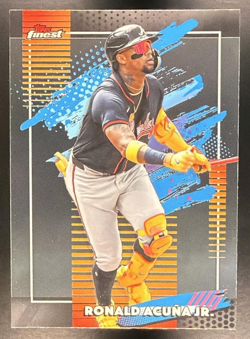 RONALD ACUNA JR. 2026 TOPPS FINEST #187 UNCOMMON BRAVES