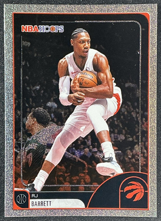 RJ BARRETT 2025-26 TOPPS HOOPS #125 PIXEL BURST RAPTORS