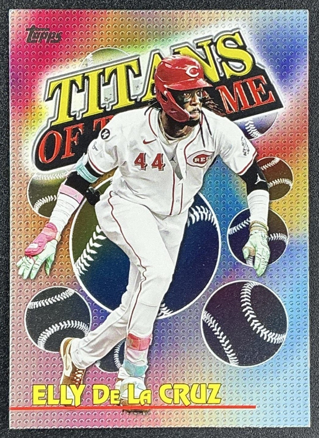 ELLY DE LA CRUZ 2026 TOPPS #TOG-5 TITANS OF THE GAME REDS