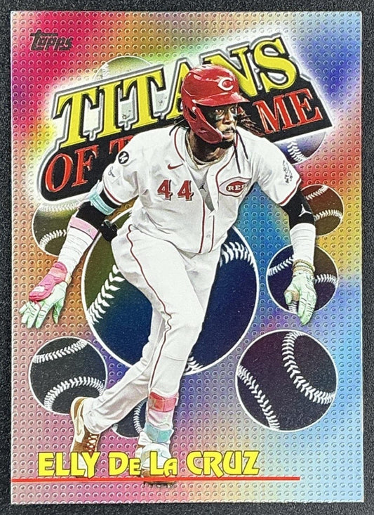 ELLY DE LA CRUZ 2026 TOPPS #TOG-5 TITANS OF THE GAME REDS