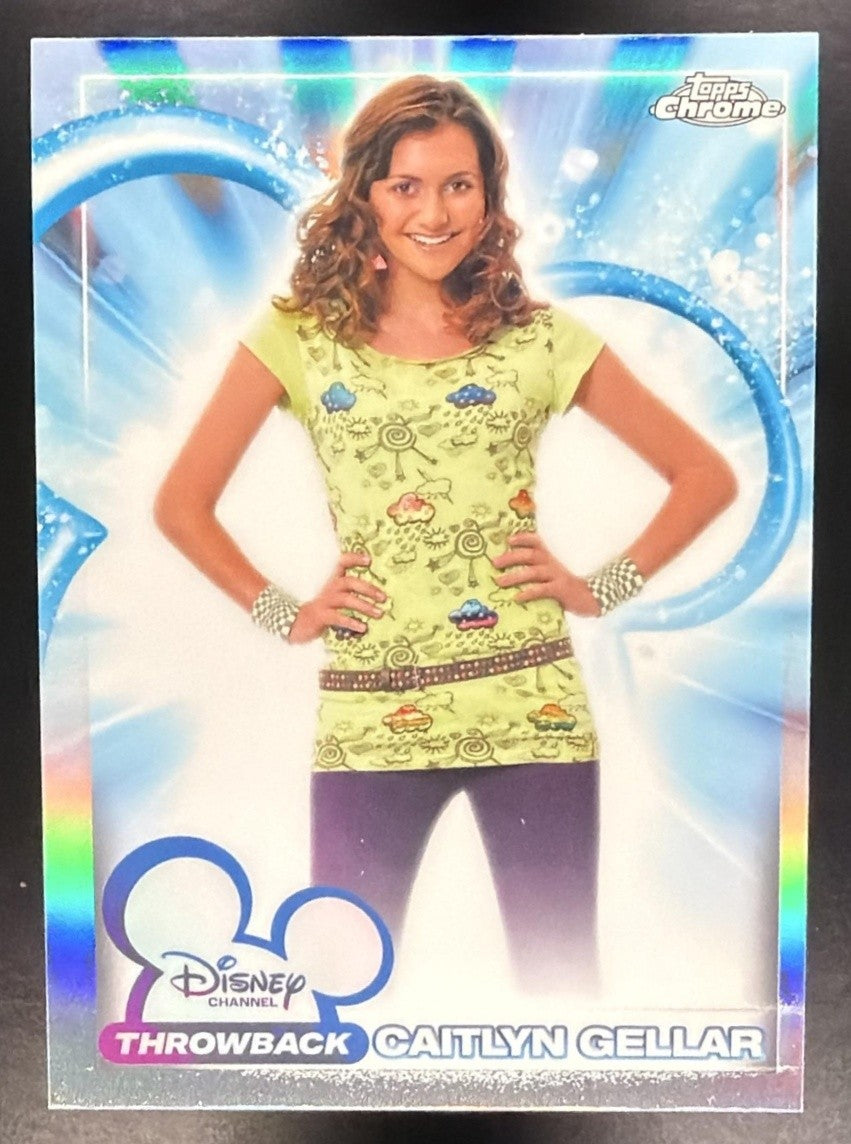 CAITLYN GELLAR 2026 TOPPS CHROME DISNEY #DC-14 CHANNEL
