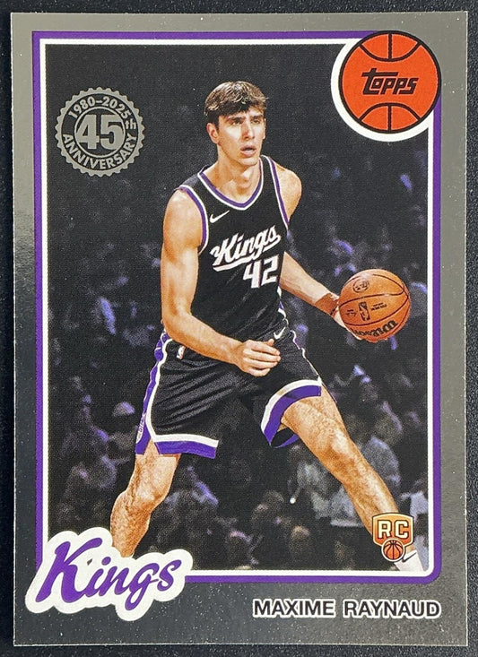 MAXIME RAYNAUD 2025-26 TOPPS #80BK-85 1980-81 RC KINGS