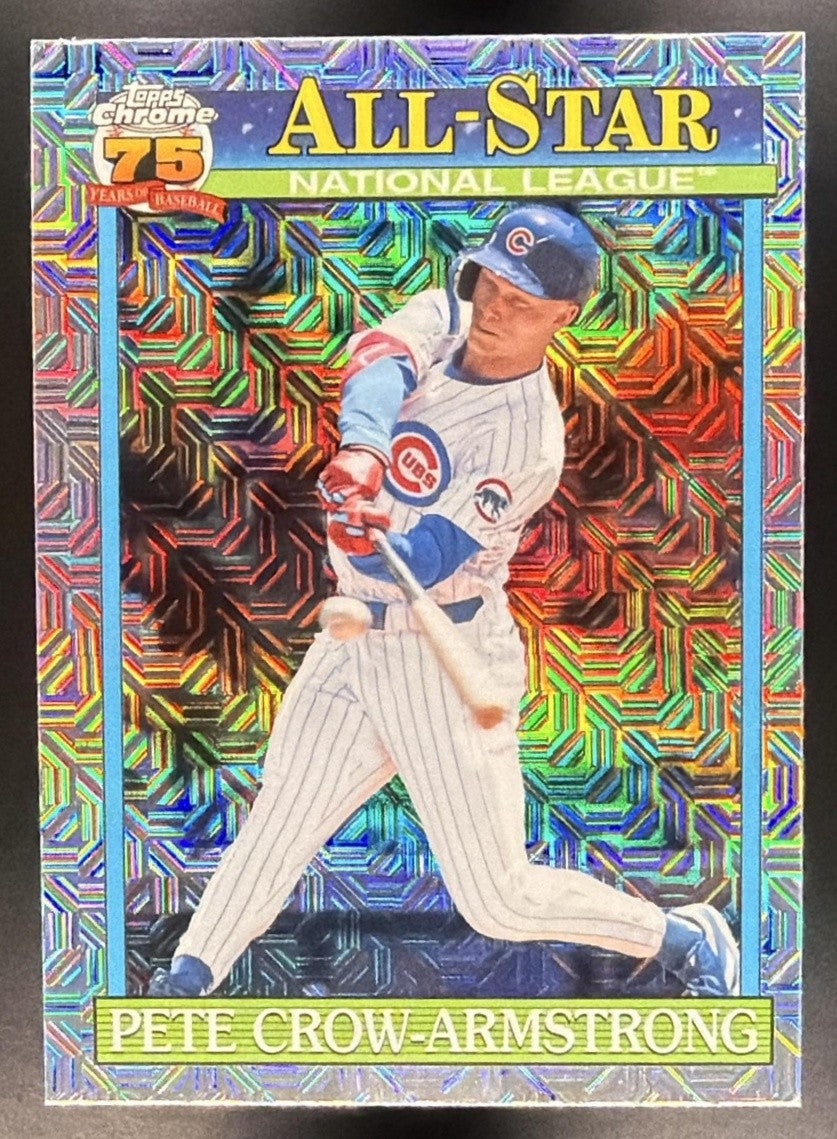 2026 Topps Series 2 Pete Crow-Armstrong #91ASC-26 1991 Chrome Mojo Refractor