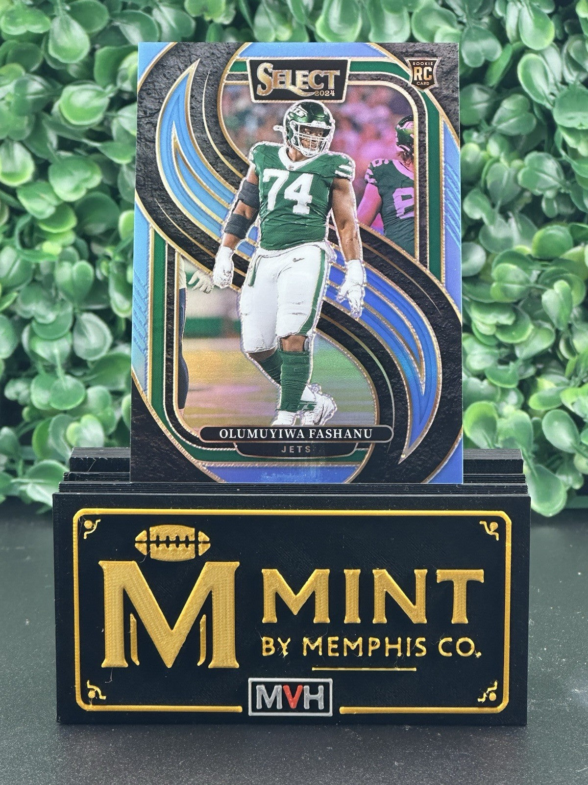 OLUMUYIWA FASHANU  2024 SELECT PREMIER LEVEL LIGHT BLUE PRIZM /99  #192 JETS RC