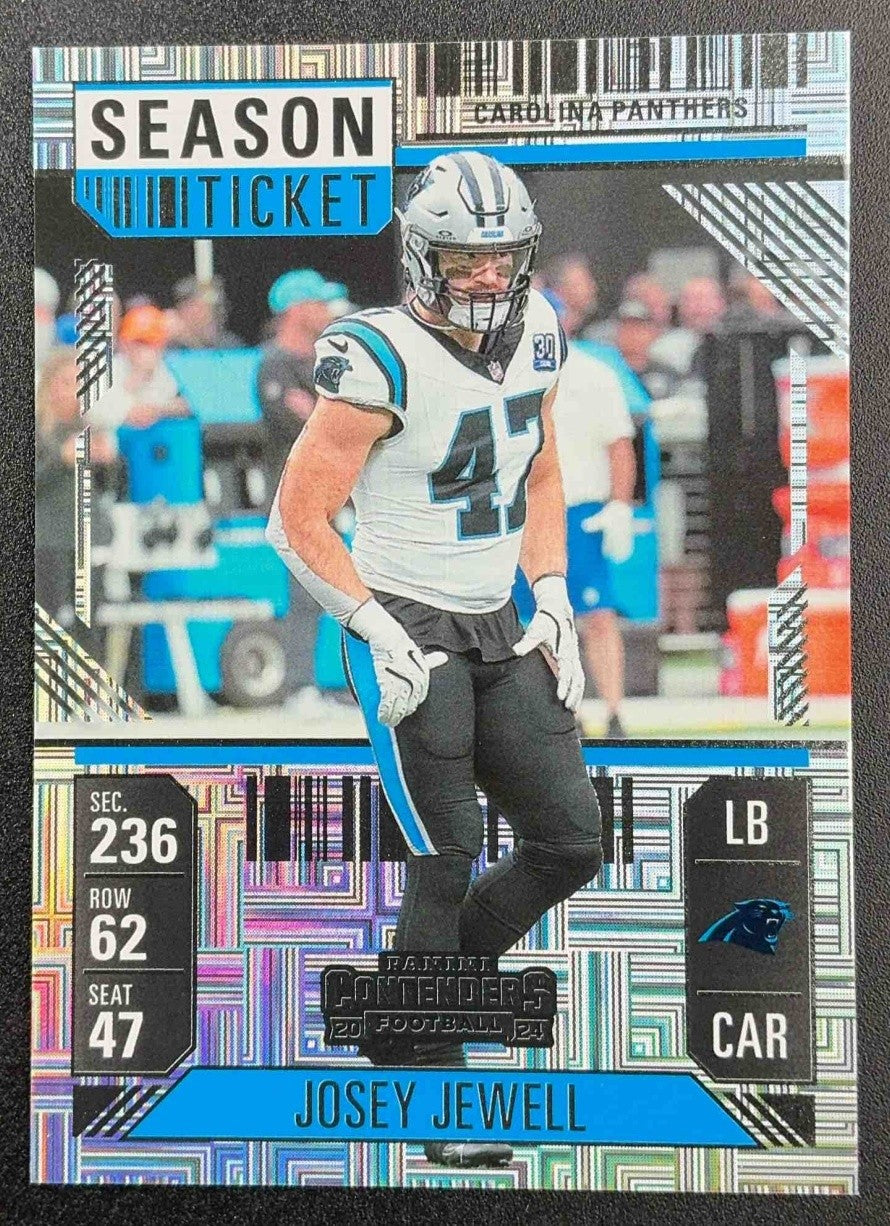 JOSEY JEWELL 2024 PANINI CONTENDERS #13 PANTHERS