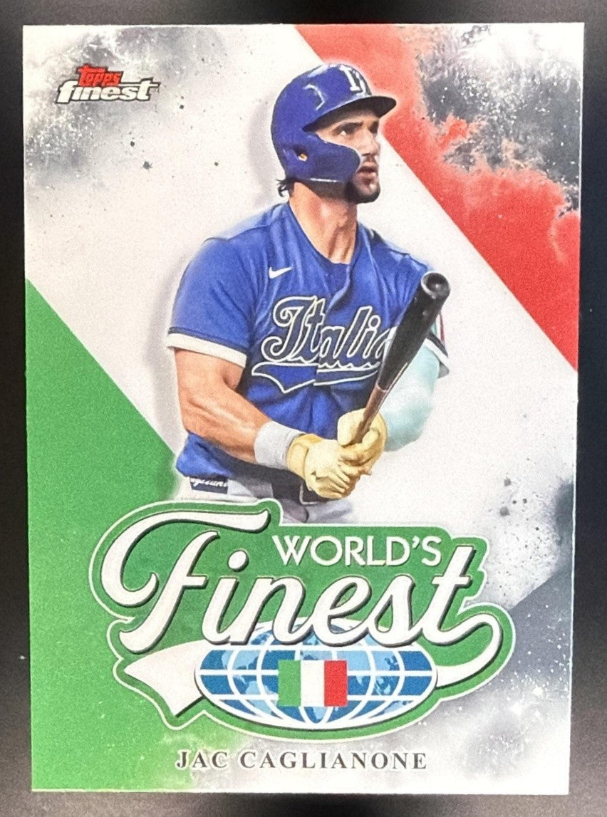 JAC CAGLIANONE 2026 TOPPS FINEST #WF-33 WORLDS RC