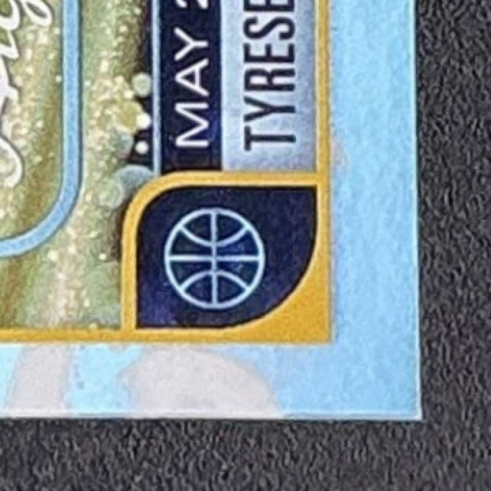 TYRESE HALIBURTON 2025-26 TOPPS HOOPS #262 RAINBOW FOIL SEASON HIGHLIGHT PACERS