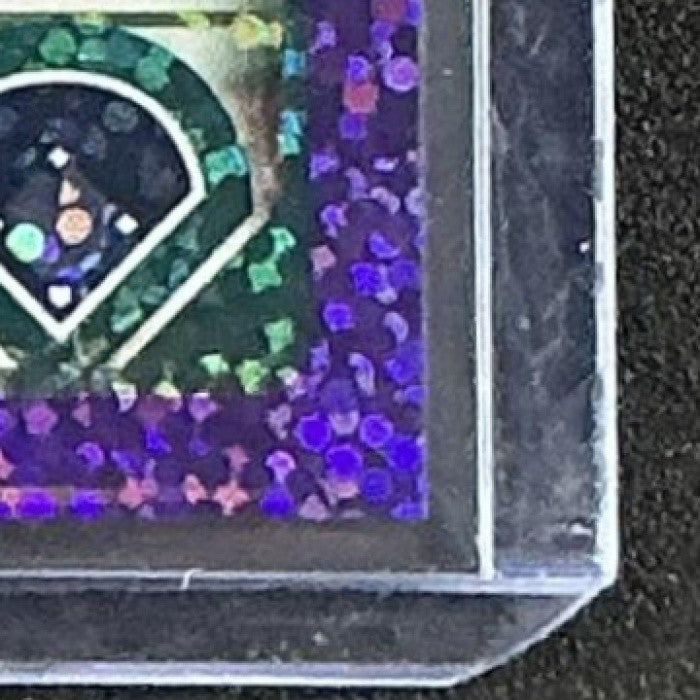 2025 Topps Chrome Update Rhylan Thomas Auto Purple Speckle Refractor /299 RC