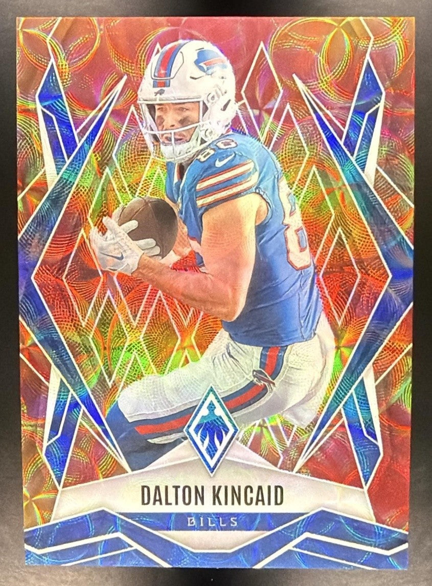DALTON KINCAID 2025 PANINI PHOENIX FACTORY SET #122 FIREBURST /350 BILLS
