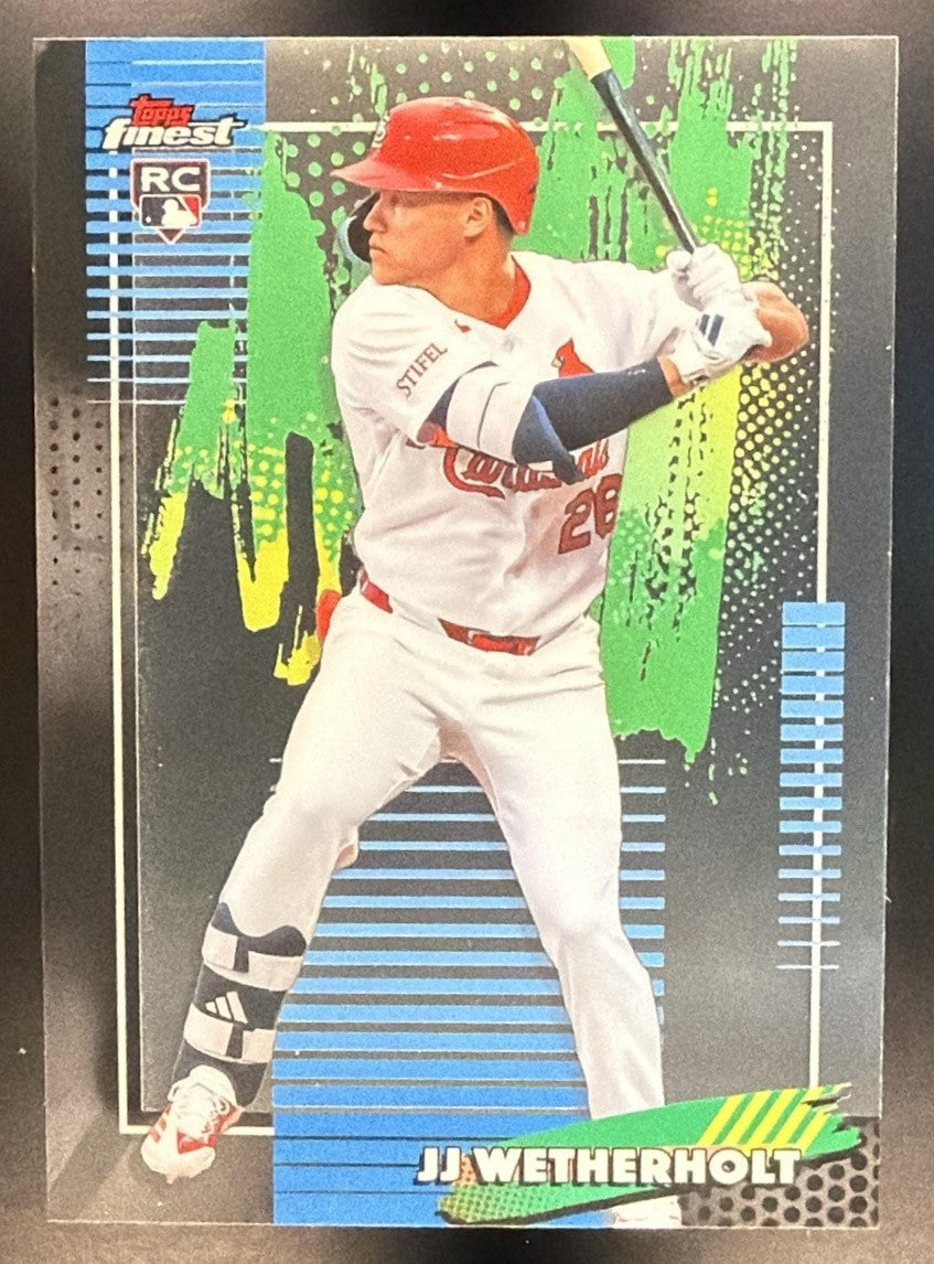 JJ WETHERHOLT 2026 TOPPS FINEST #15 RC CARDINALS