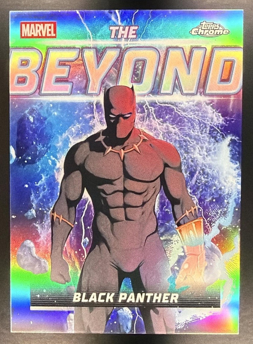 BLACK PANTHER 2026 TOPPS CHROME MARVEL COMICS #TB-09 THE BEYOND