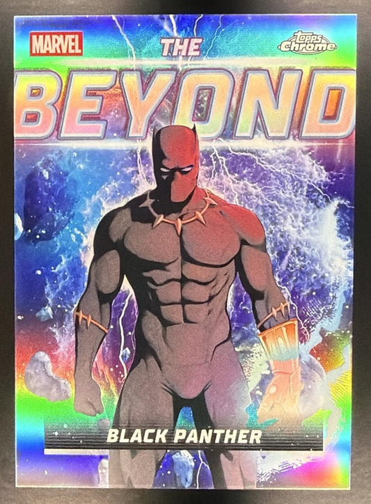 BLACK PANTHER 2026 TOPPS CHROME MARVEL COMICS #TB-09 THE BEYOND