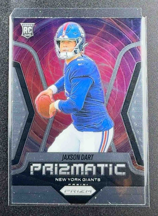 JAXSON DART 2025 PANINI PRIZM #6 PRIZMATIC RC GIANTS