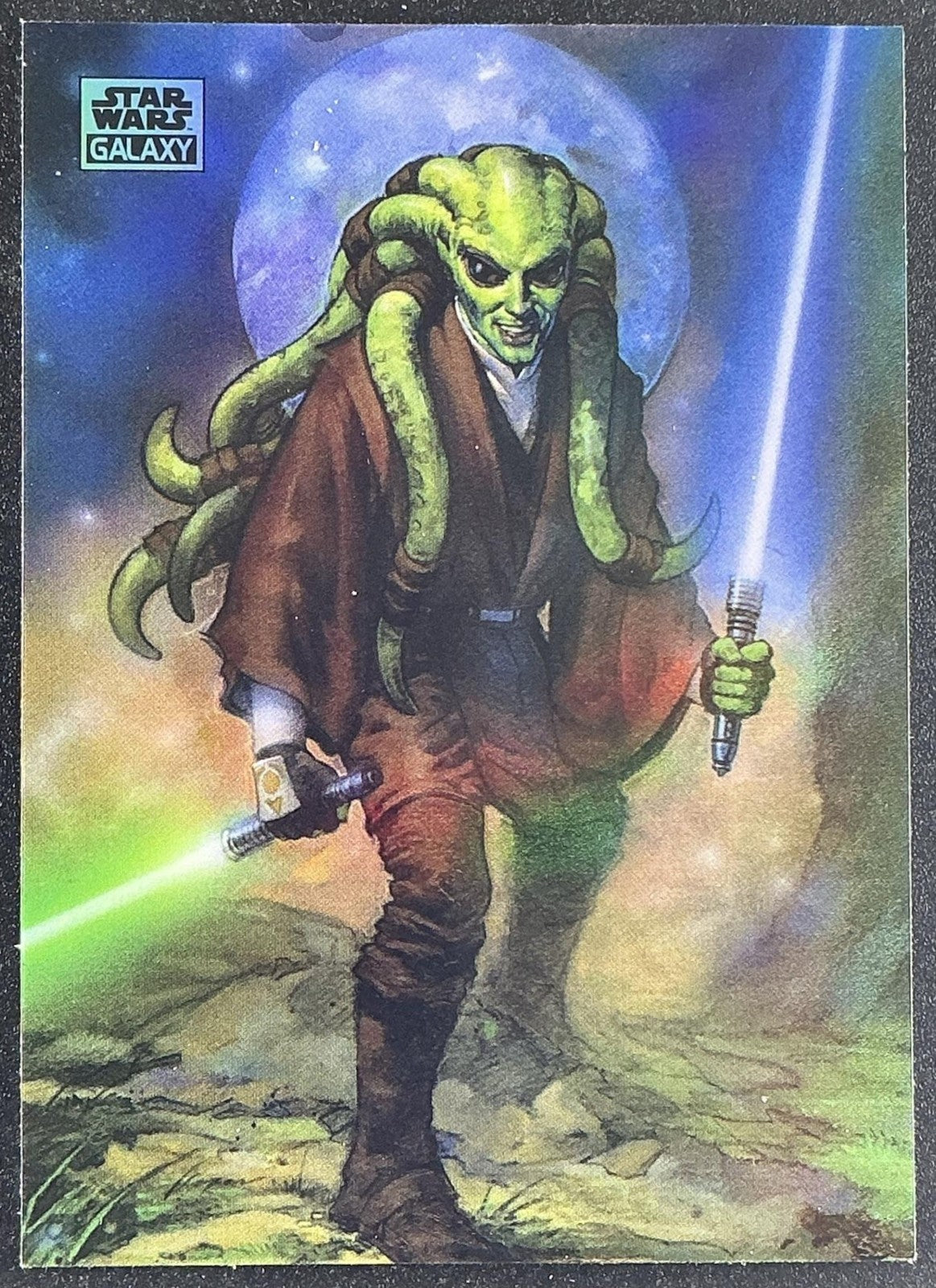 KIT FISTO 2025 TOPPS CHROME STAR WARS GALAXY #44 REFRACTOR