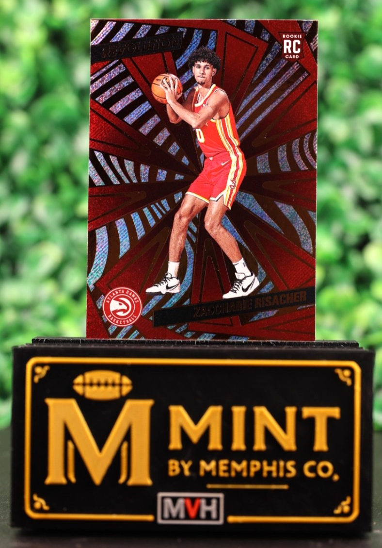 ZACCHARIE RISACHER 2024-25 PANINI REVOLUTION - ROOKIE #104 (RC) ATLANTA HAWKS