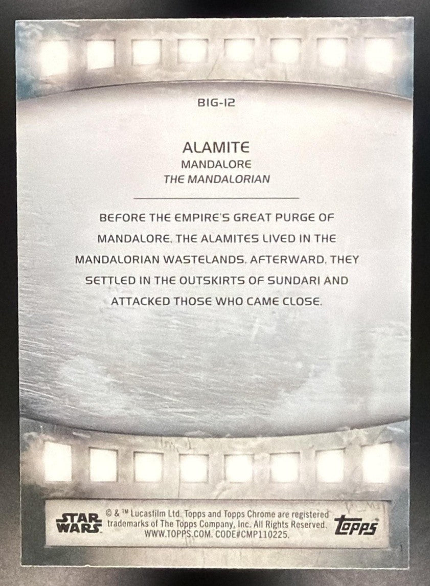 ALAMITE 2025 TOPPS STAR WARS HYPERSPACE #BIG-12 THERE'S ALWAYS A BIGGER FISH