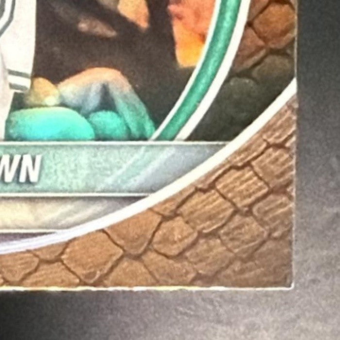 JAYLEN BROWN 2025-26 BOWMAN #BCV-57 CHROME REPTILIAN REFRACTOR CELTICS