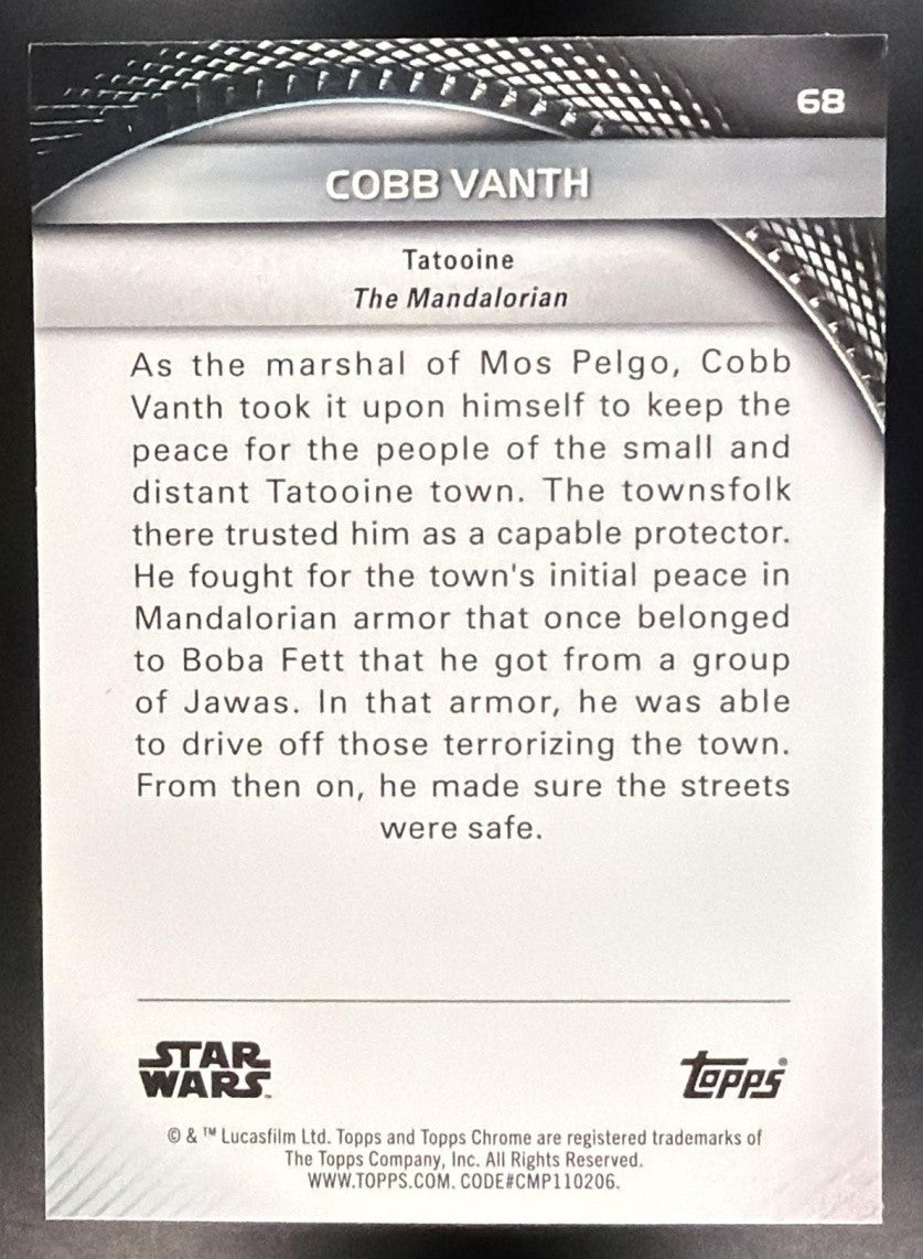 COBB VANTH 2025 TOPPS STAR WARS HYPERSPACE #68