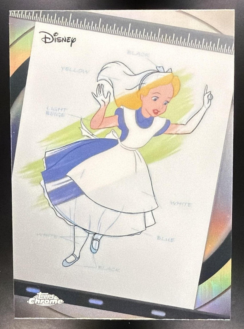 ALICE 2026 TOPPS CHROME DISNEY #I&P-8 INK & PAINT IN WONDERLAND