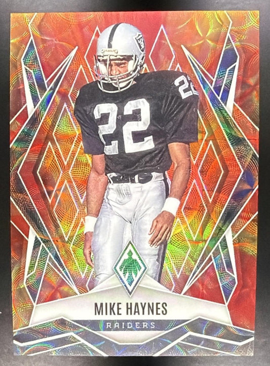 MIKE HAYNES 2025 PANINI PHOENIX FACTORY SET #47 FIREBURST /350 RAIDERS
