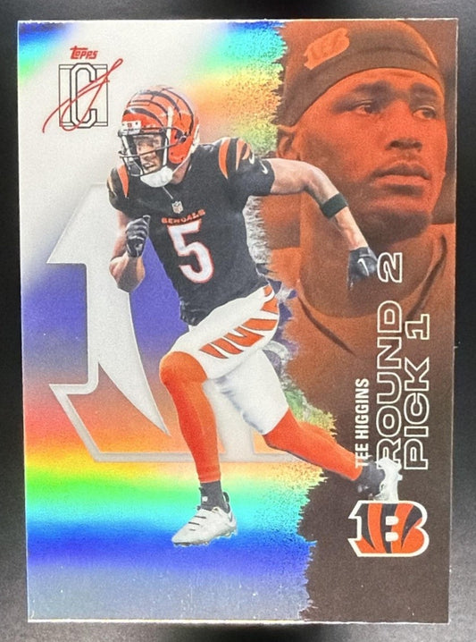 2025 Topps Signature Class Tee Higgins #69 Chrome Veteran Pandora Refractor