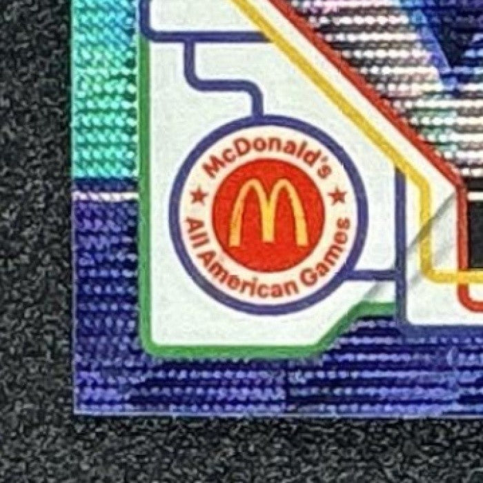 2025 Topps Chrome McDonald's Deniya Prawl #56 Aqua Wave Refractor /199