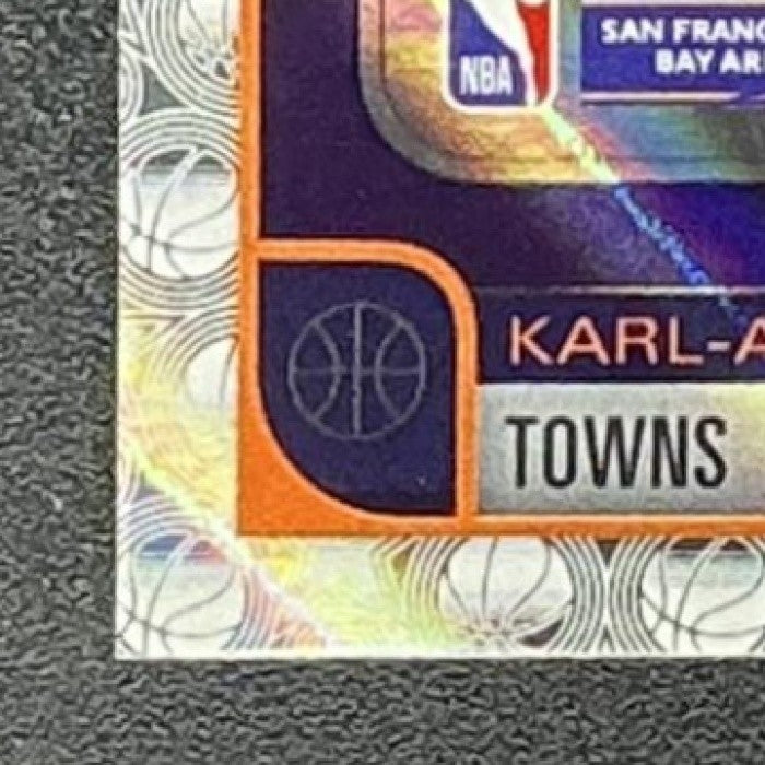 KARL-ANTHONY TOWNS 2025-26 TOPPS HOOPS #292 LIGHT BURST ALL-STAR KNICKS