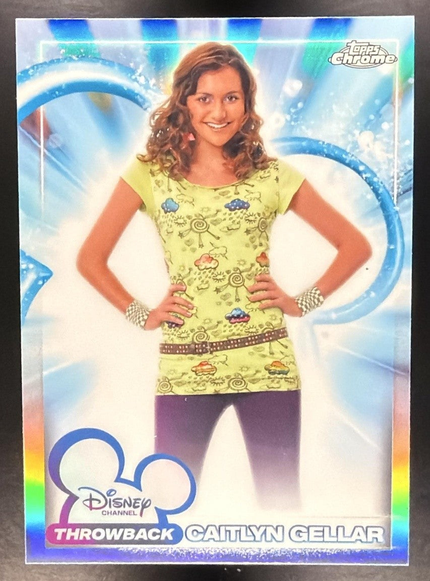 CAITLYN GELLAR 2026 TOPPS CHROME DISNEY #DC-14 CHANNEL
