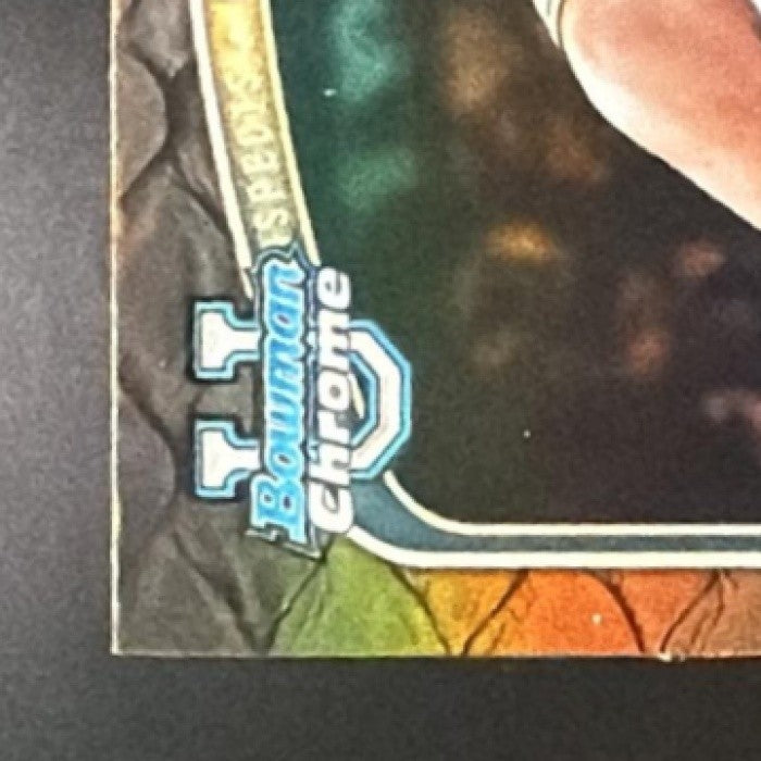 2025 Bowman Michael Rataj #BCP-26 Chrome Reptilian Refractor 1st Prospect