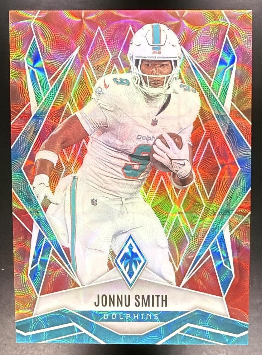 JONNU SMITH 2025 PANINI PHOENIX FACTORY SET #118 FIREBURST /350 DOLPHINS