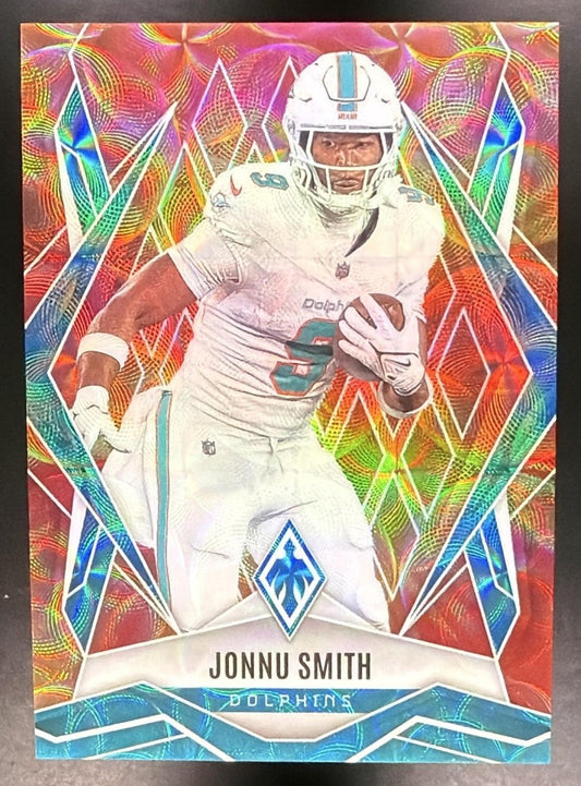 JONNU SMITH 2025 PANINI PHOENIX FACTORY SET #118 FIREBURST /350 DOLPHINS
