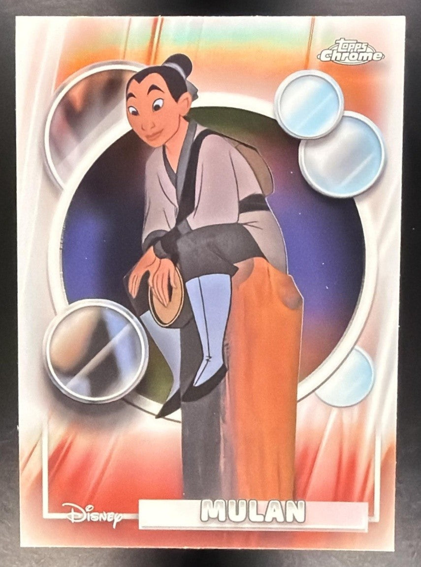 MULAN 2026 TOPPS CHROME DISNEY #129 REFRACTOR