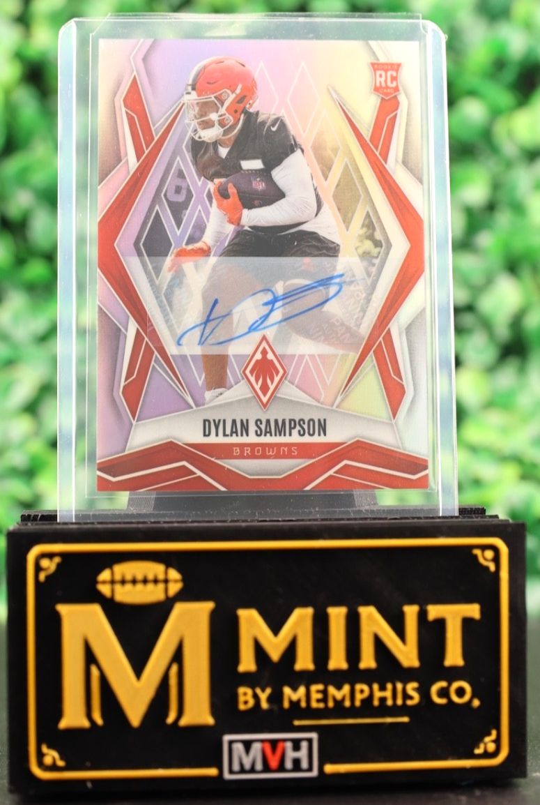 DYLAN SAMPSON 2025 PHOENIX AUTO SILVER RC /199 #250 CLEVELAND BROWNS
