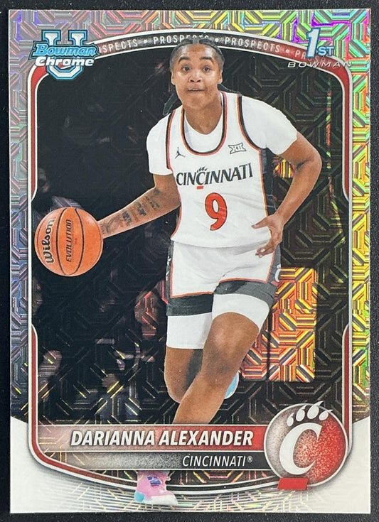 2025 Bowman Darianna Alexander #BCP-69 Chrome Mojo Refractor 1st Prospect