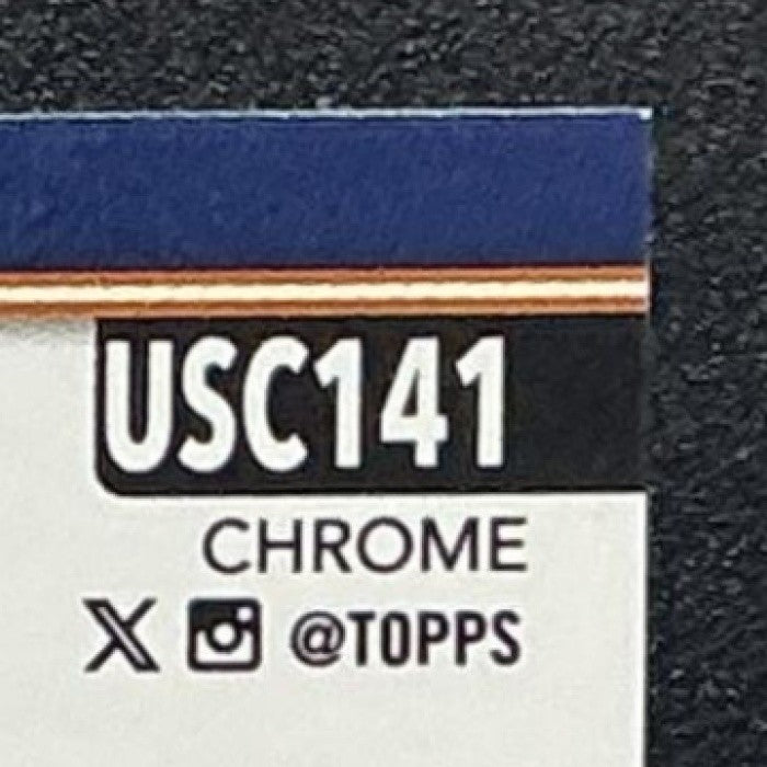 LOGAN VANWEY 2025 TOPPS CHROME UPDATE #USC141 GEOMETRIC REFRACTOR RC ASTROS