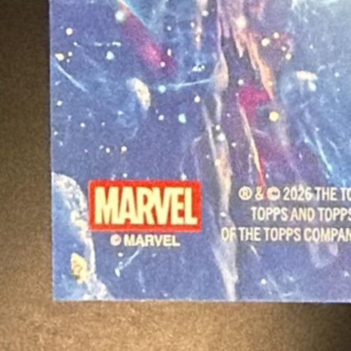 CAPTAIN MARVEL 2026 TOPPS CHROME COMICS #TB-08 THE BEYOND