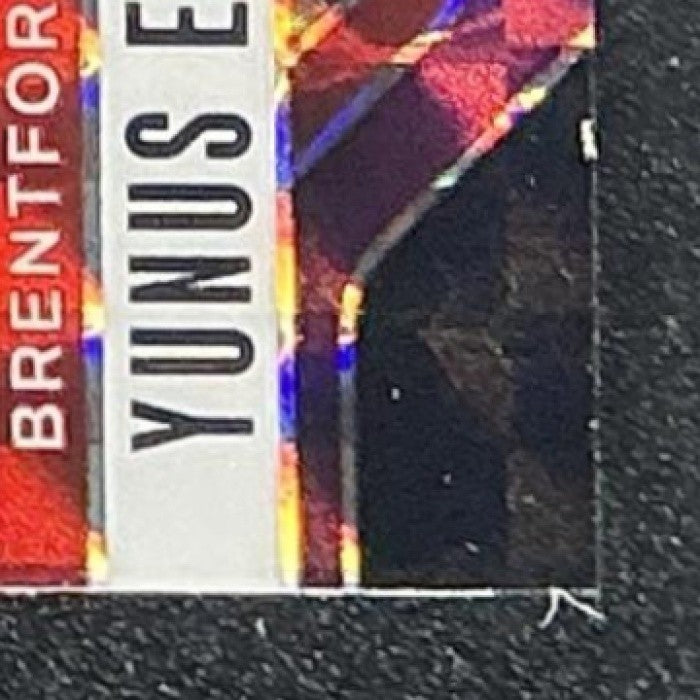 2024 Panini Prizm Premier League Yunus Emre Konak Purple Mosaic Prizm /249 RC