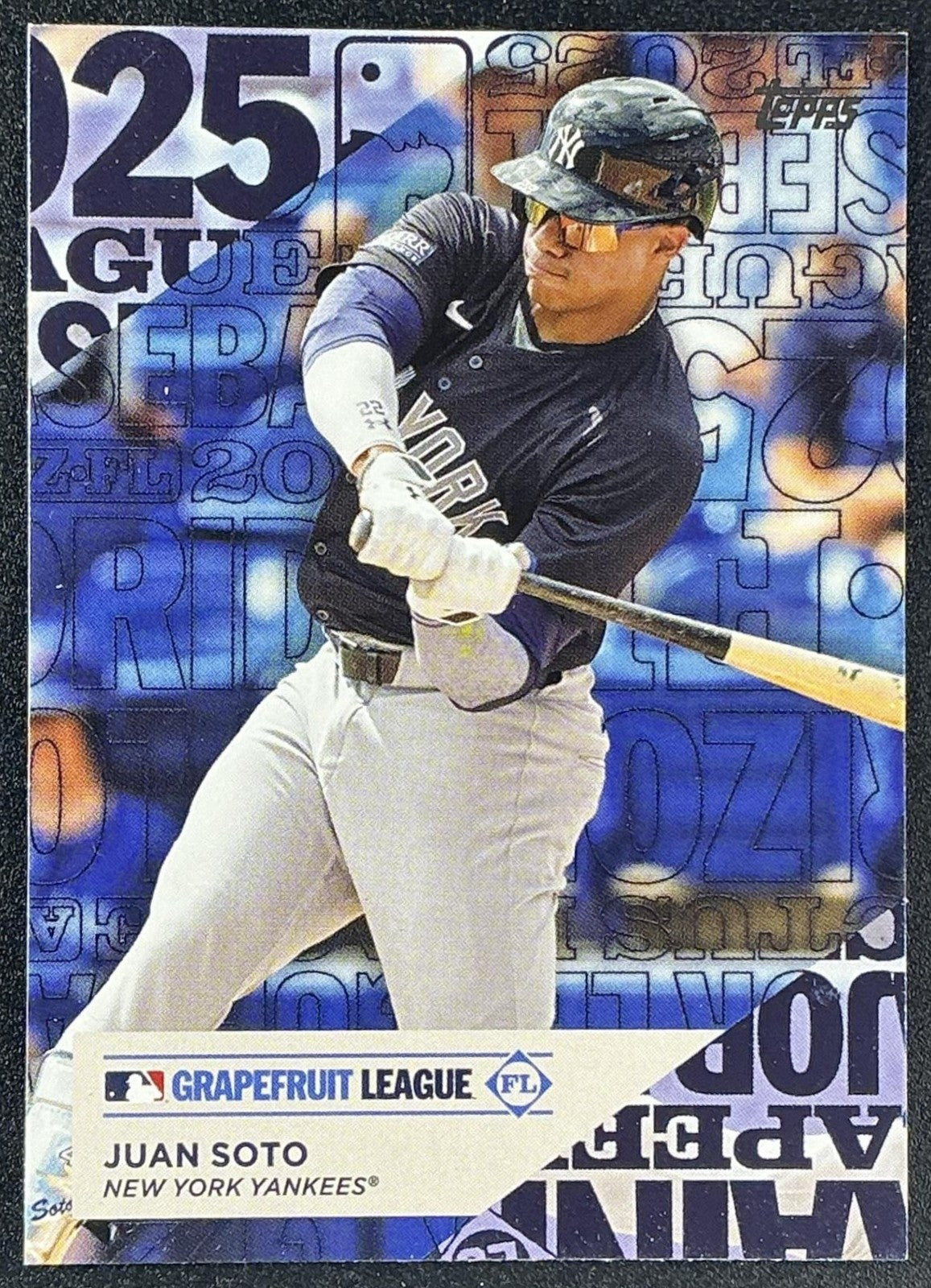 JUAN SOTO 2025 TOPPS #TG-22 TRAINING GROUNDS YANKEES