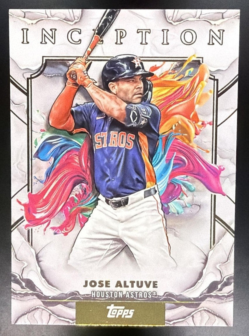 JOSE ALTUVE 2025 TOPPS INCEPTION #38 ASTROS